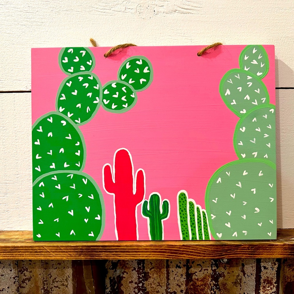 Cute wood painted door sign… or just decor for your house